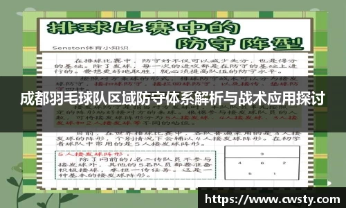 成都羽毛球队区域防守体系解析与战术应用探讨