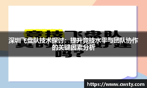 深圳飞盘队技术探讨：提升竞技水平与团队协作的关键因素分析
